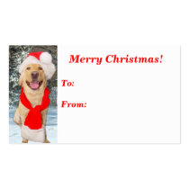 Merry Moses Gift Tag business cards by myrtieshuman Merry Moses Gift Tag business cards