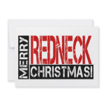 Merry Redneck Christmas! Funny Party Invitation