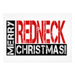 Merry Redneck Christmas! Funny Party Invitation