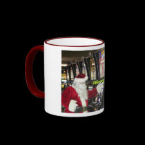 Merry Santa Slot Player Christmas Mug by vegasdusoleil Merry Santa Slot Player Christmas Mug