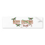 Merry Shopping Bumper Stickers