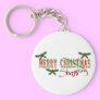 Merry Shopping Key Chain