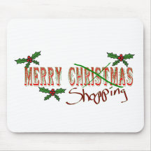 Merry Shopping Mousepads