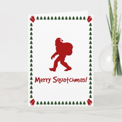 Merry Squatchmas! (Christmas Card)