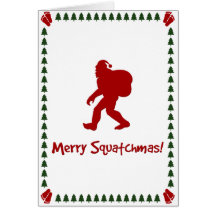 Merry Squatchmas! (Christmas Card)