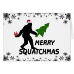 Merry Squatchmas cards