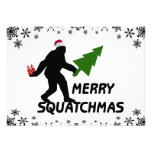 Merry Squatchmas Personalized Announcement