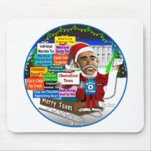 Merry Taxes Mousepads