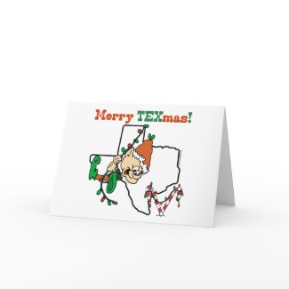 Merry Texmas Christmas Cards