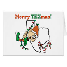 Merry Texmas Christmas Cards