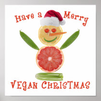 Merry Vegan Christmas Print