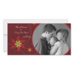 Merry Wishes Photo Greeting Card