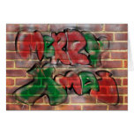 Merry Xmas Graffiti Card