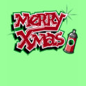 Merry Xmas Graffiti t-shirt