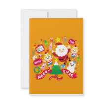 Merry Xmas Personalized Invites