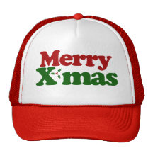 Merry Xmas Mesh Hats