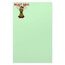 Merry Xmas Moose stationery by Giftsforeverything Merry Xmas Moose stationery