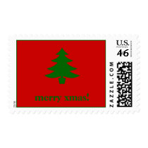 "merry xmas!" stamp with tree by rubymonkey "merry xmas!" stamp with tree