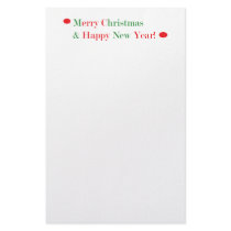 MerryChristmas&HappyNewYear stationery