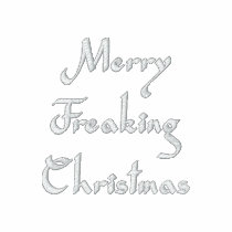 MerryFreakingChristmas embroidered shirts by designchica MerryFreakingChristmas embroidered shirts