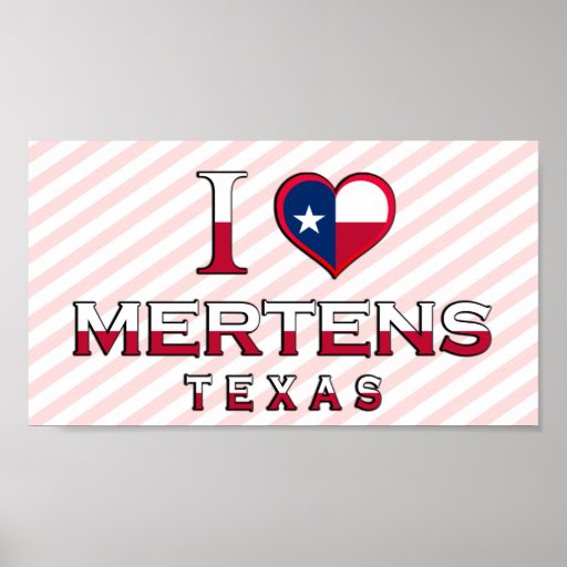 Mertens, Texas Poster Zazzle