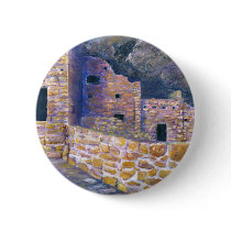 Mesa Verde, Colorado Fine Art buttons