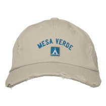 Mesa Verde National Park Embroidered Baseball Caps