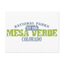 Mesa Verde National Park Post Card