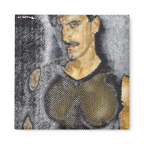 mesh refrigerator magnet