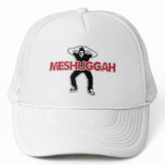 Meshugga - Crazy man cool design (Hebrew humor) hats