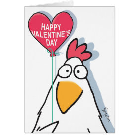 MESMERIZED CHICKEN Valentines by Boynton Greeting Card