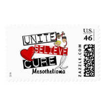 Mesothelioma UNITE BELIEVE CURE postage