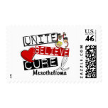 Mesothelioma UNITE BELIEVE CURE postage