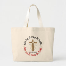 Mesothelioma With God Cross 1 Bag