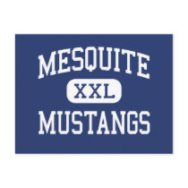 Mesquite - Mustangs - Junior - Gilbert Arizona postcards by customteamsportswear Mesquite - Mustangs - Junior - Gilbert Arizona postcards