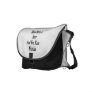 Mess With A Bear And You Mess With Me Commuter Bag