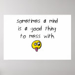 Mess with a Mind posters