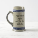 Mess With A Rabbit And You Mess With Me Coffee Mugs