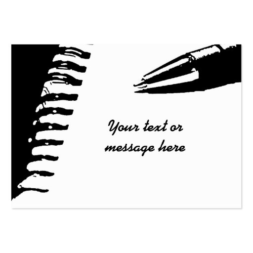 Message... Business Card Templates