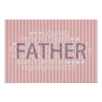 message gift for 'best dad' Photo Enlargement