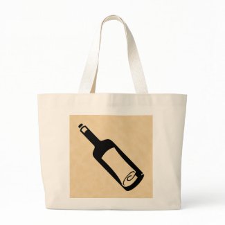 Message in a Bottle. Custom bag