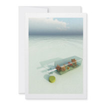 Message in a bottle invitation