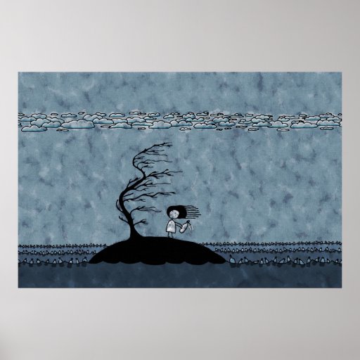 Message in a Bottle Print