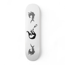 MESSAGE IN A BOTTLE! CUSTOM SKATEBOARD