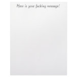 Message letterhead