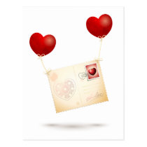 Message of Love postcards