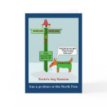 Message problem at the North Pole Greeting Cards