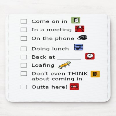 Messages Mouse Pad by astarzmom