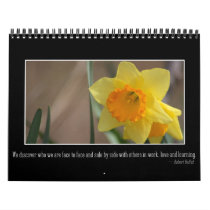 Messages of Inspiration & Motivation Customizable Calendars