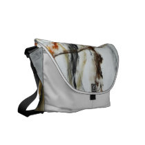 Messenger Bag - Abstract Oil Painting